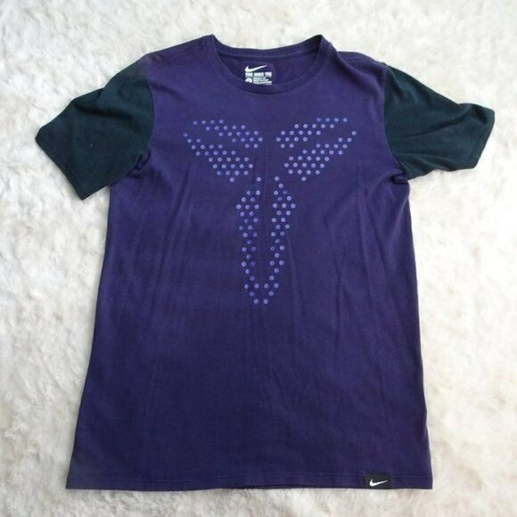 Nike Purple Dry Fit Kobe Bryant T-Shirt Size Small - Picture 1 of 5